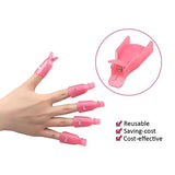 Pinzas para Retiro Gelish Polish o Acrilico Reusables 10 piezas