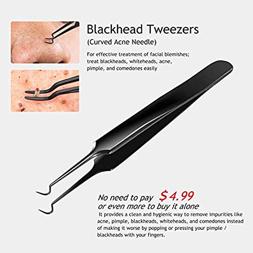 Manicura y Pedicura - BONKEEY 20 en 1 Manicura Set Acero Inoxidable Pedicura Grooming Kit Manicure Pedicure Set Kit para Mujeres y Hombres Profesional Nail Clipper Scissors con Cuero Negro Caso de Viaje