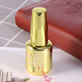 Lurrose Esmalte de uñas con Espejo, Color metálico, Esmalte de uñas, Accesorio de Gel artístico para uñas (1 Dorado)