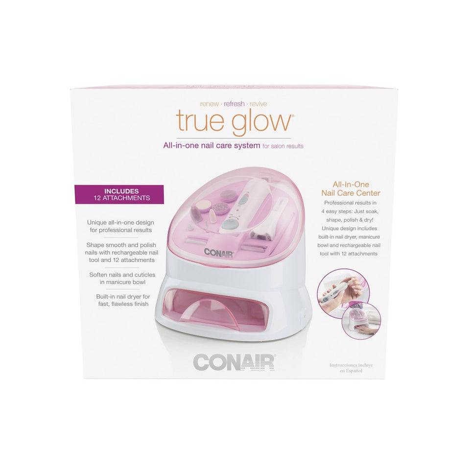 Conair True Glow All-In-One Nail Care System