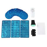 Nail Stamp Plate Nail Art Image Placas De Estampación Steel Stamper Scraper Set Nail Art Tools